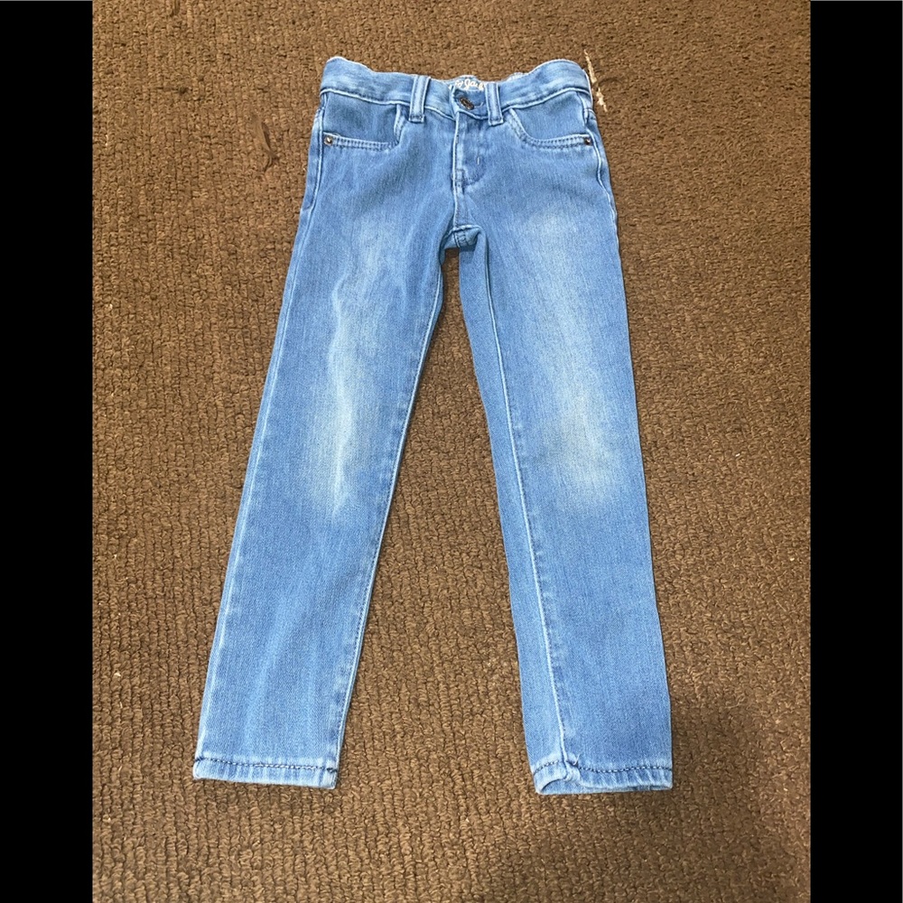 Toddler girls size 4T cat & jack jeggings with adjustable waistband